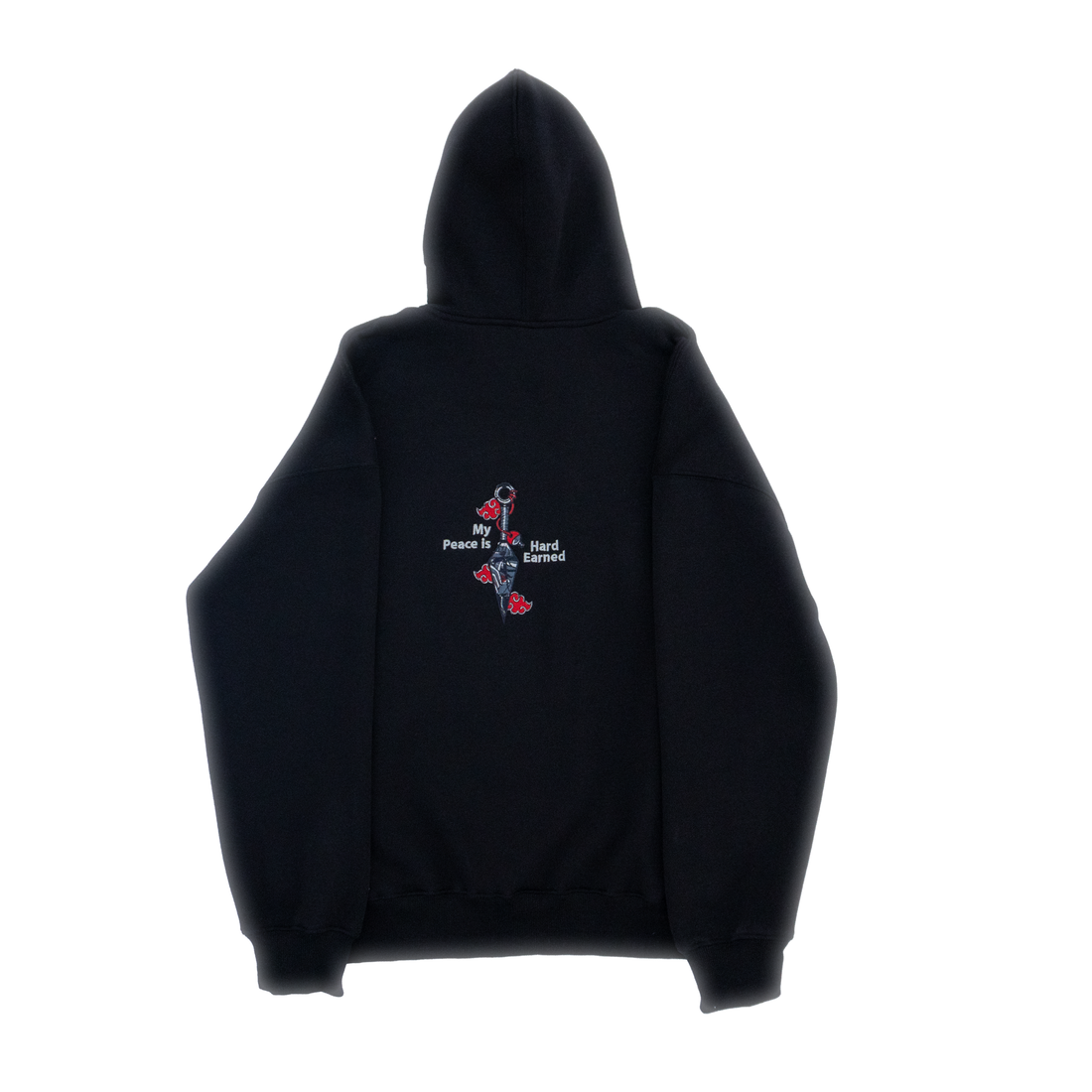 ITACHI KUNAI EMBROIDERED HOODIE
