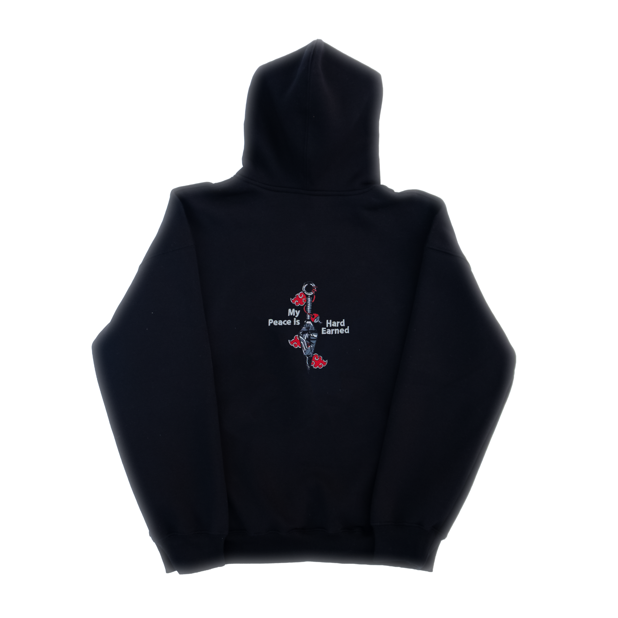ITACHI KUNAI EMBROIDERED HOODIE