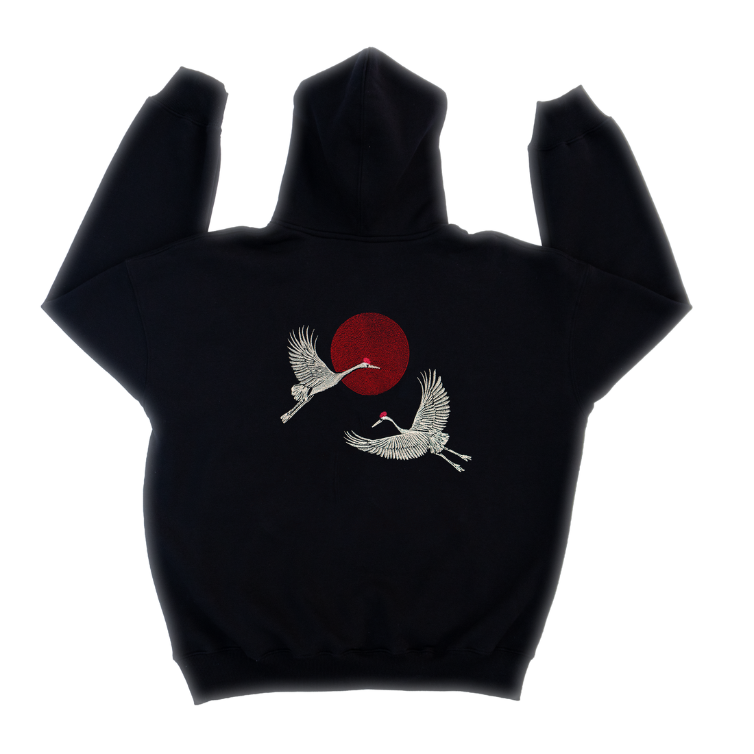 RISING CRANES EMBROIDERED HOODIE