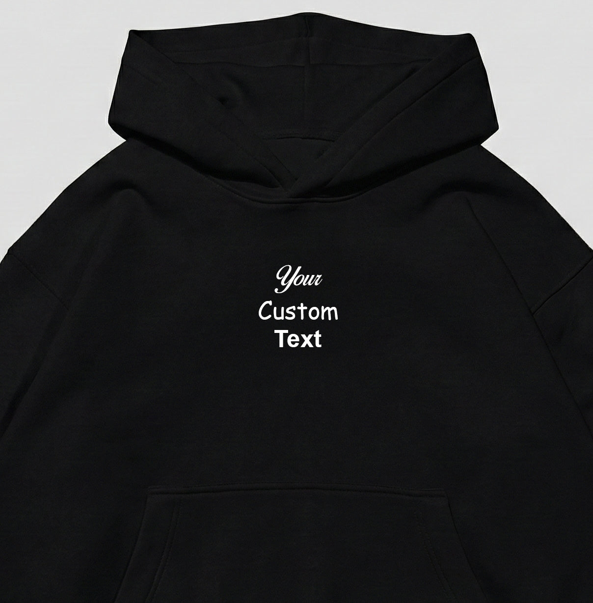 CUSTOM SMALL TEXT GARMENT