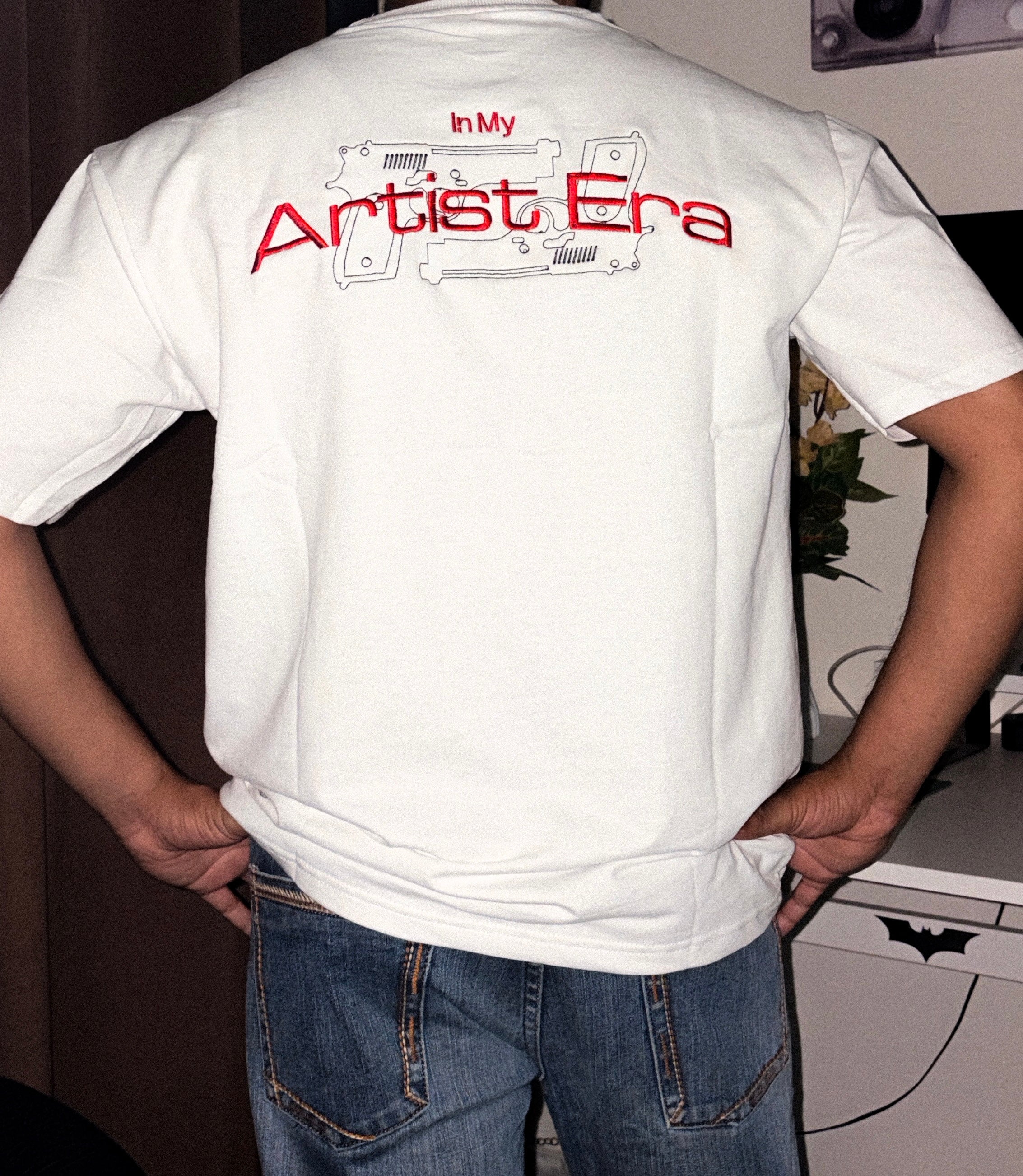 IN MY ARTIST ERA BACK DESIGN EMBROIDERED TSHIRT