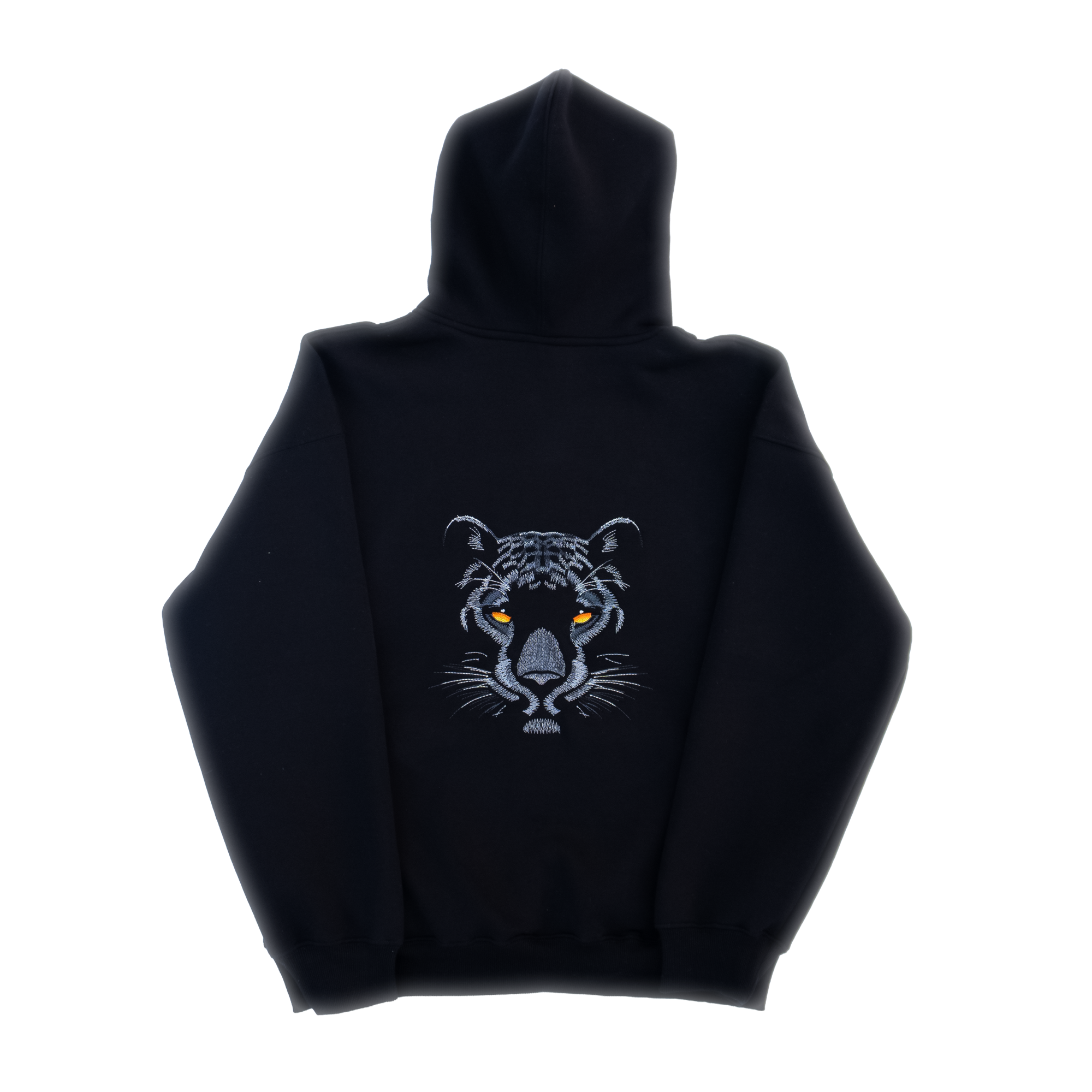 BLACK PANTHER’S GAZE EMBROIDERED HOODIE