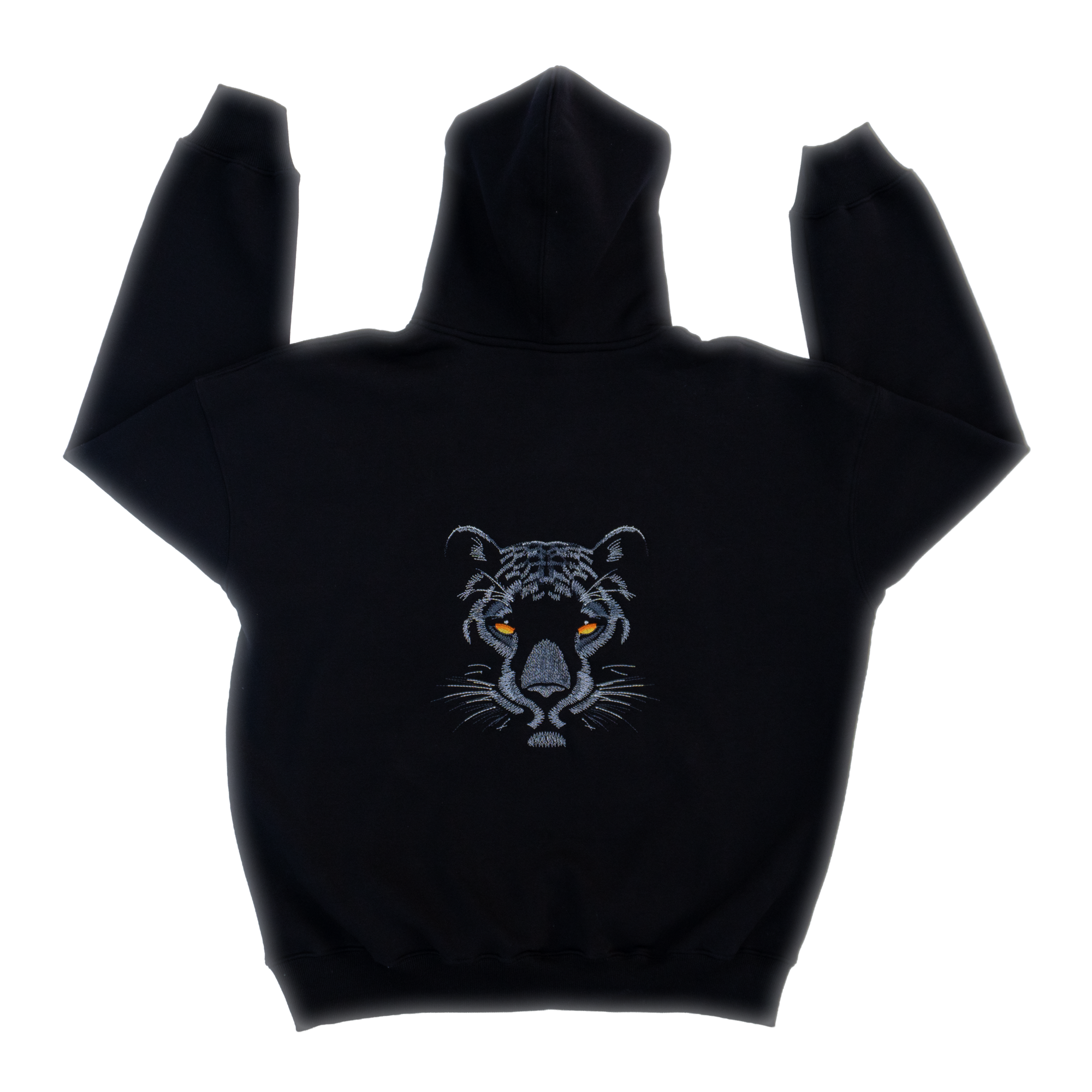 BLACK PANTHER’S GAZE EMBROIDERED HOODIE
