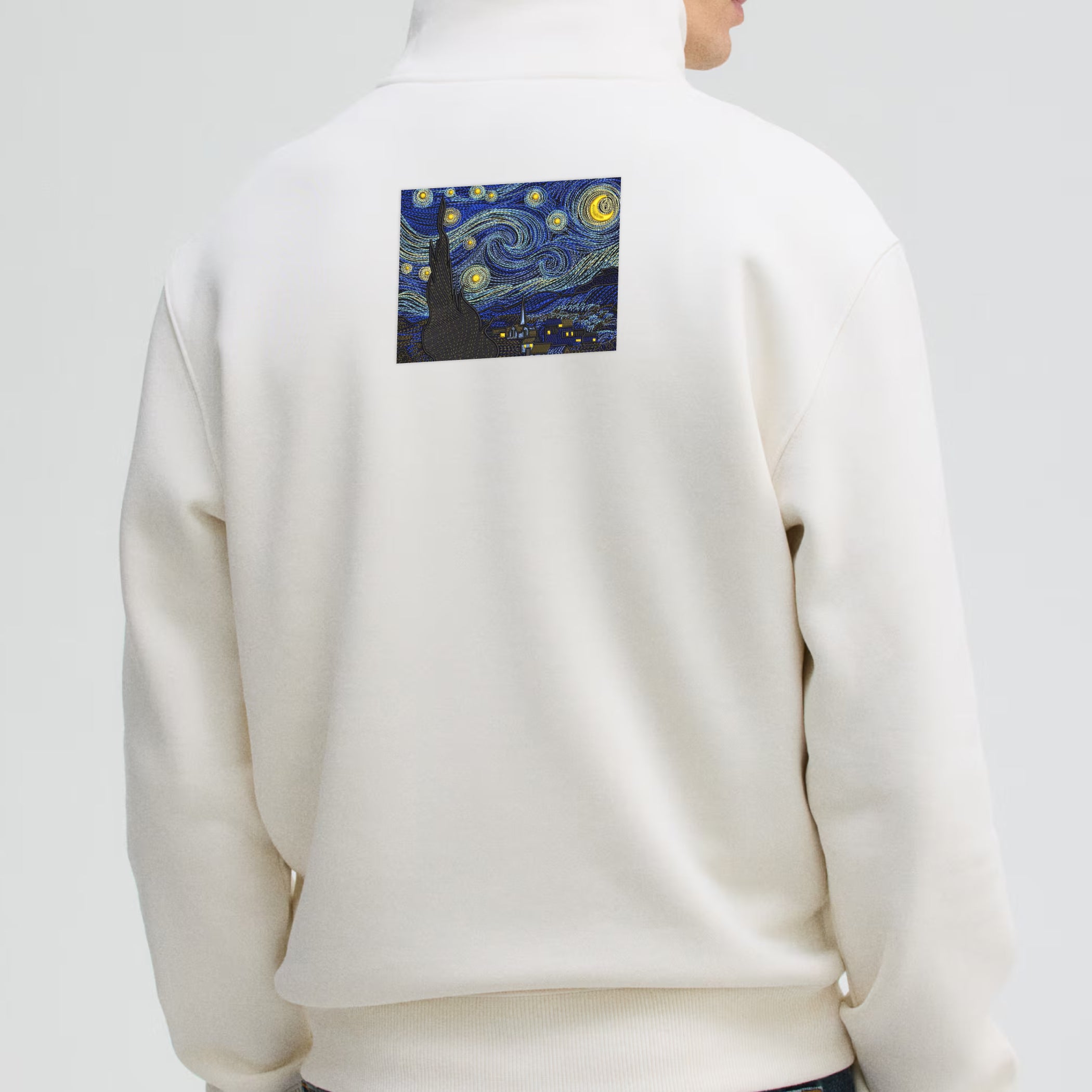 STARRY NIGHT QUARTER ZIP HOODIE