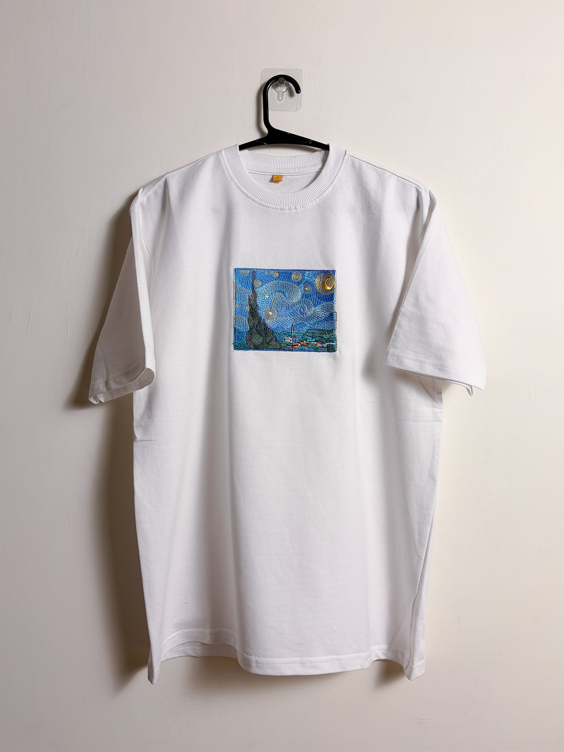 ETERNAL STARRY NIGHT EMBROIDERED TSHIRT