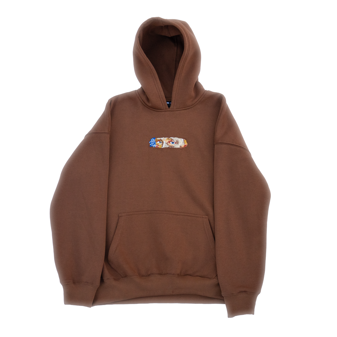 VAN GOGH GAZE EMBROIDERED HOODIE