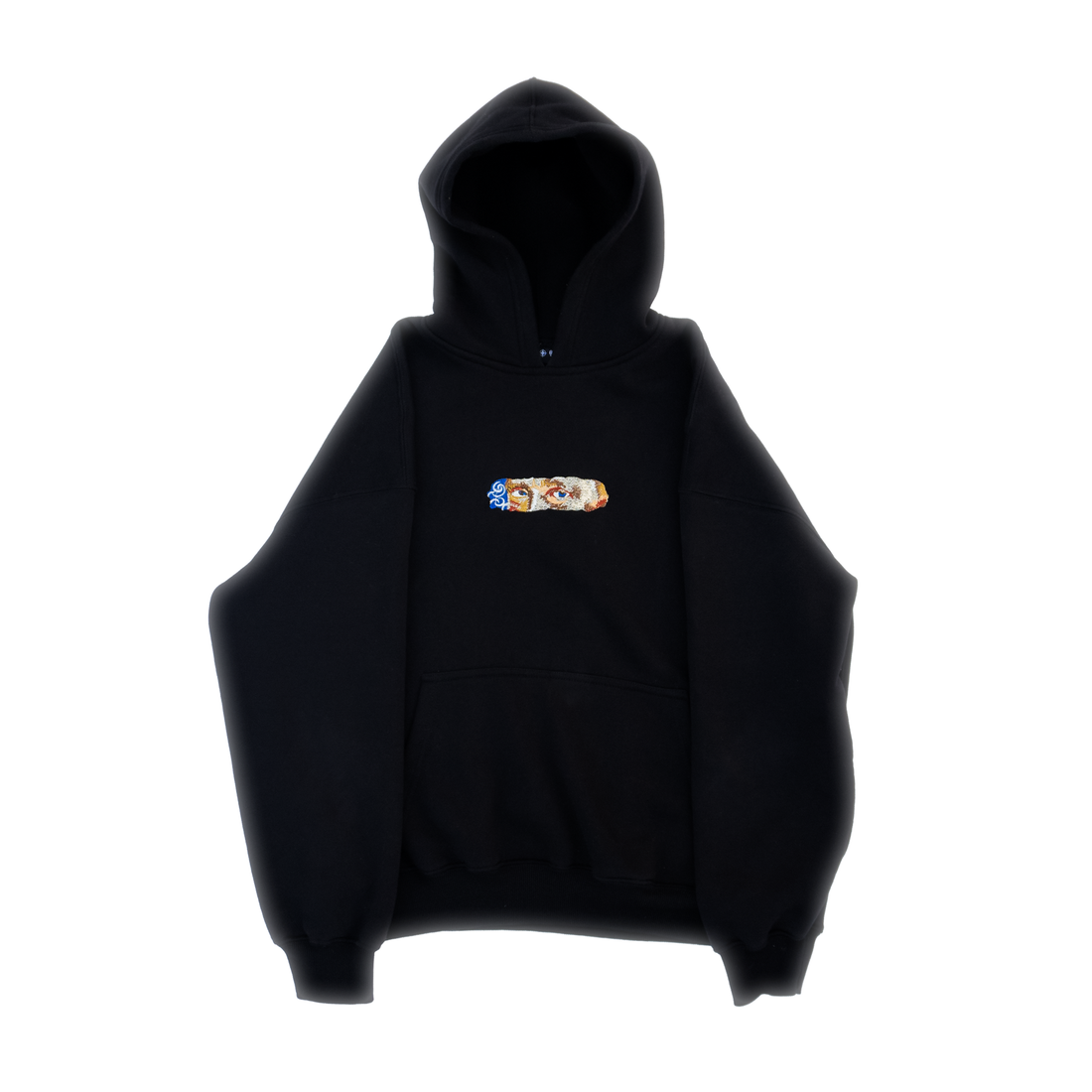 VAN GOGH GAZE EMBROIDERED HOODIE
