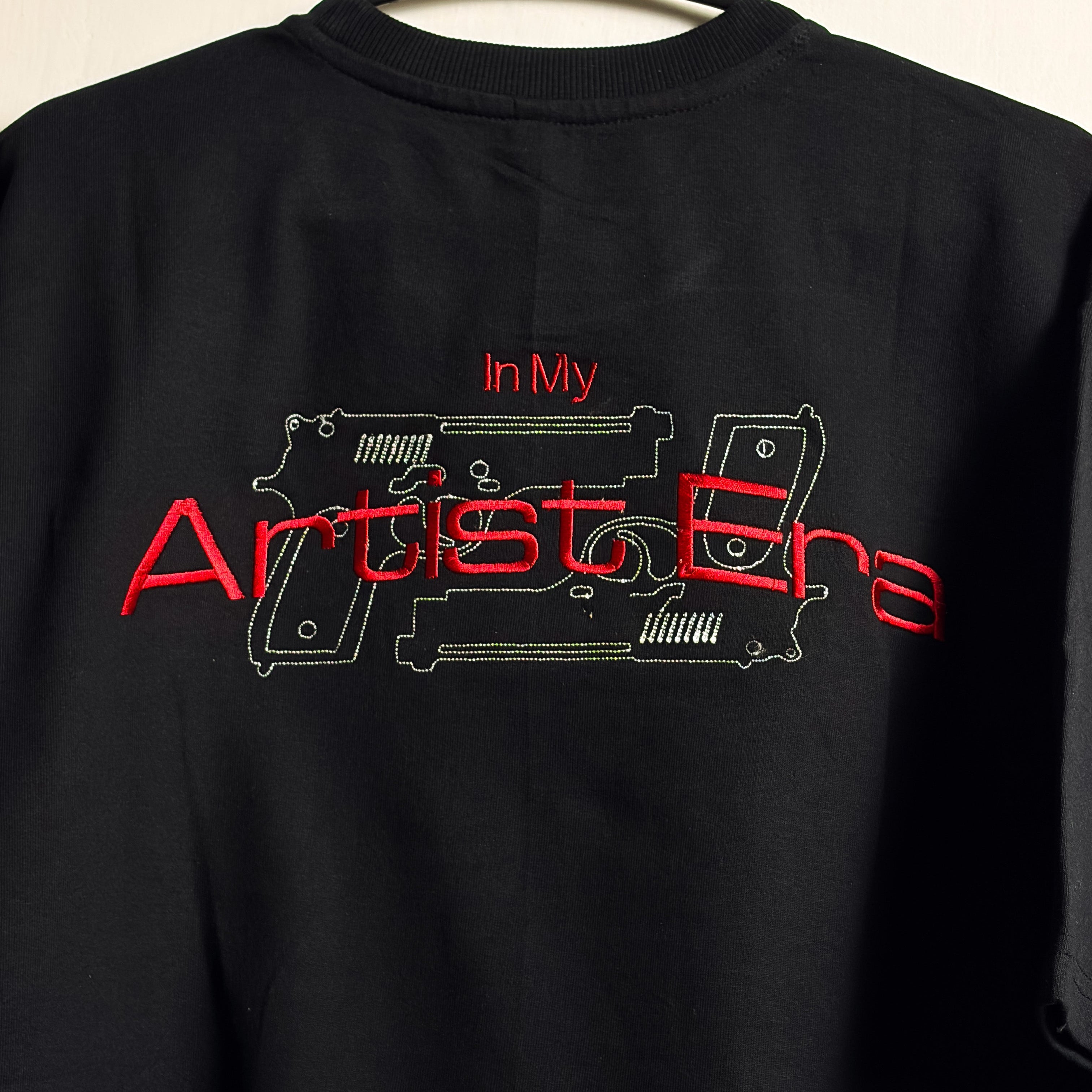 IN MY ARTIST ERA BACK DESIGN EMBROIDERED TSHIRT